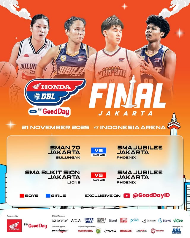 Tiket Final DBL Jakarta di Indonesia Arena
