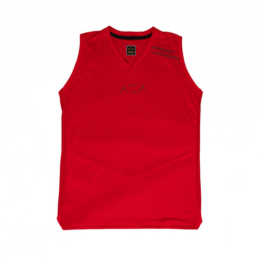 AZA Jersey Basketball Basic Tone To Tone - Red