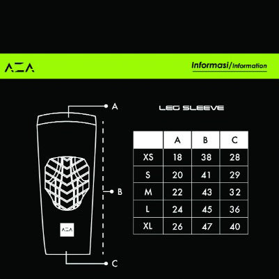 AZA Leg Sleeve Pad 2K24 - Black