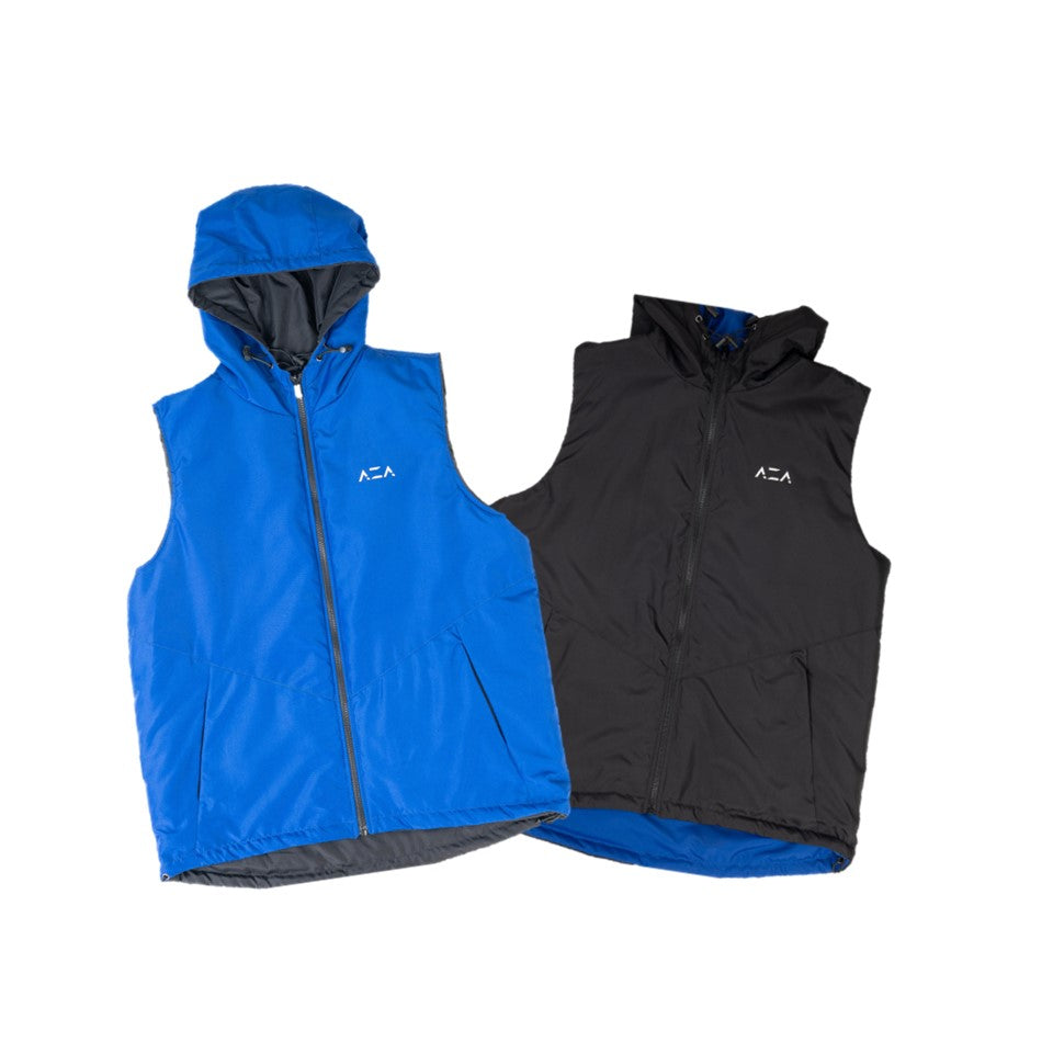 AZA Vest Reversible Basic - Black / Blue