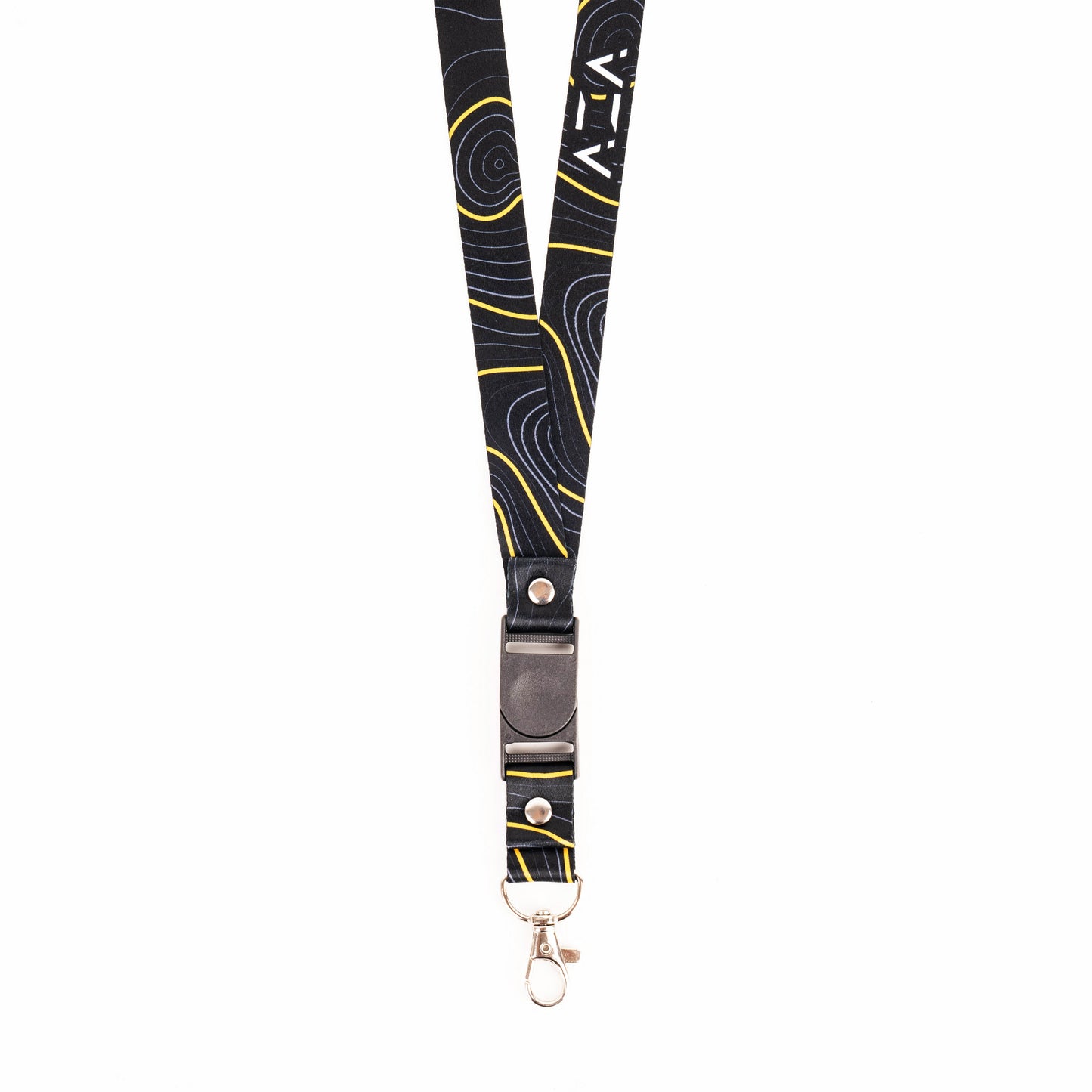 AZA Lanyard Dark Series - Black / Gold