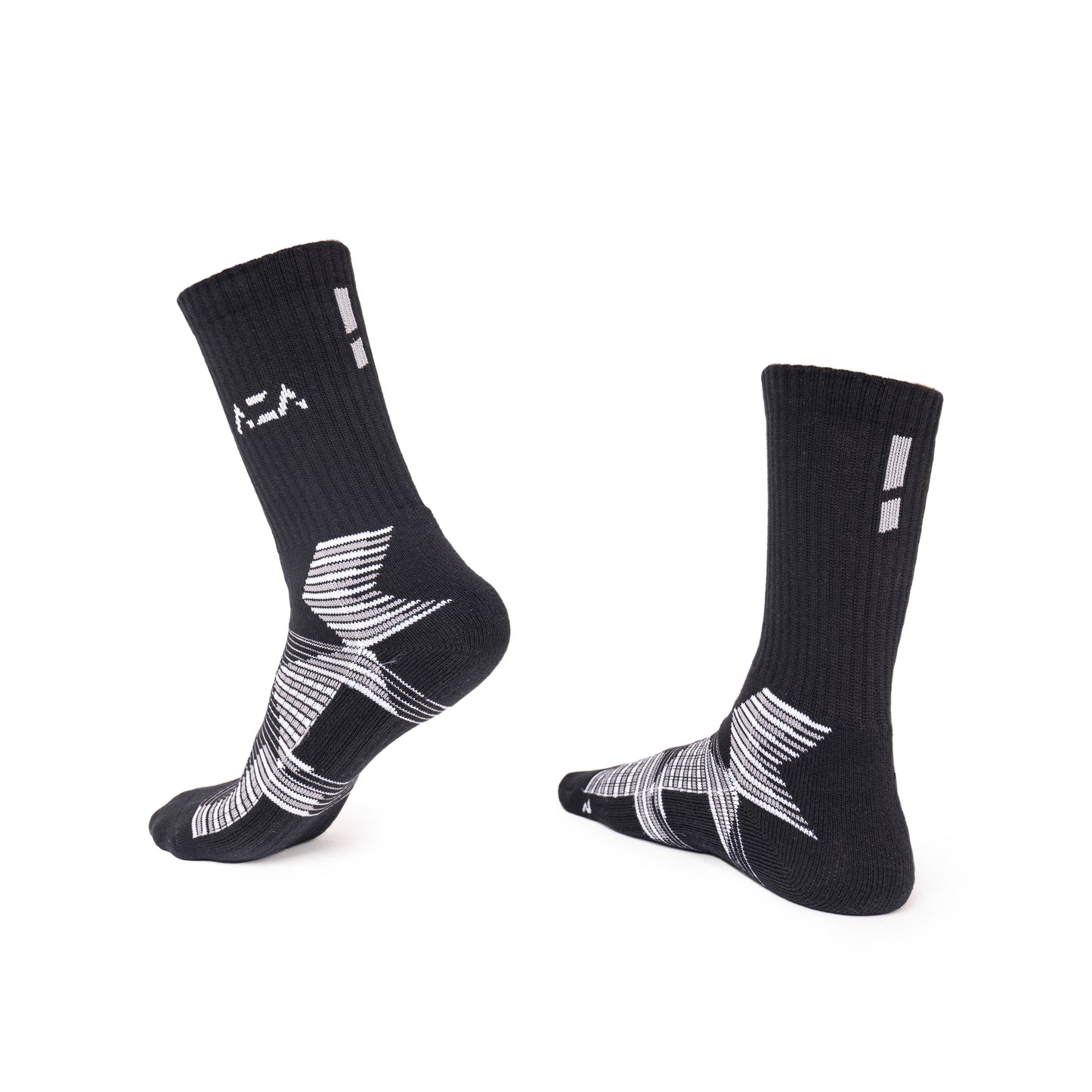 AZA Elite Crew Socks Vol.2 - Black
