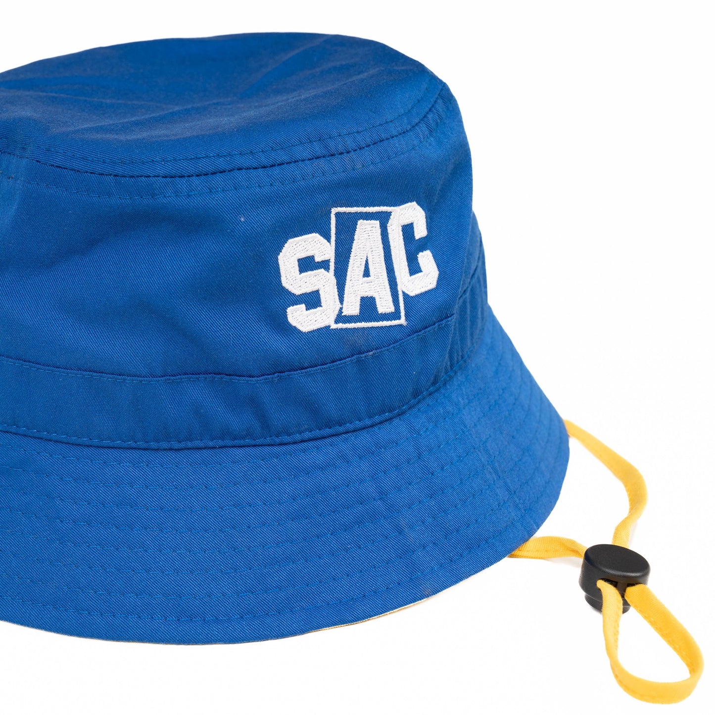 AZA x SAC Bucket Hat Middle Box - Blue Yellow