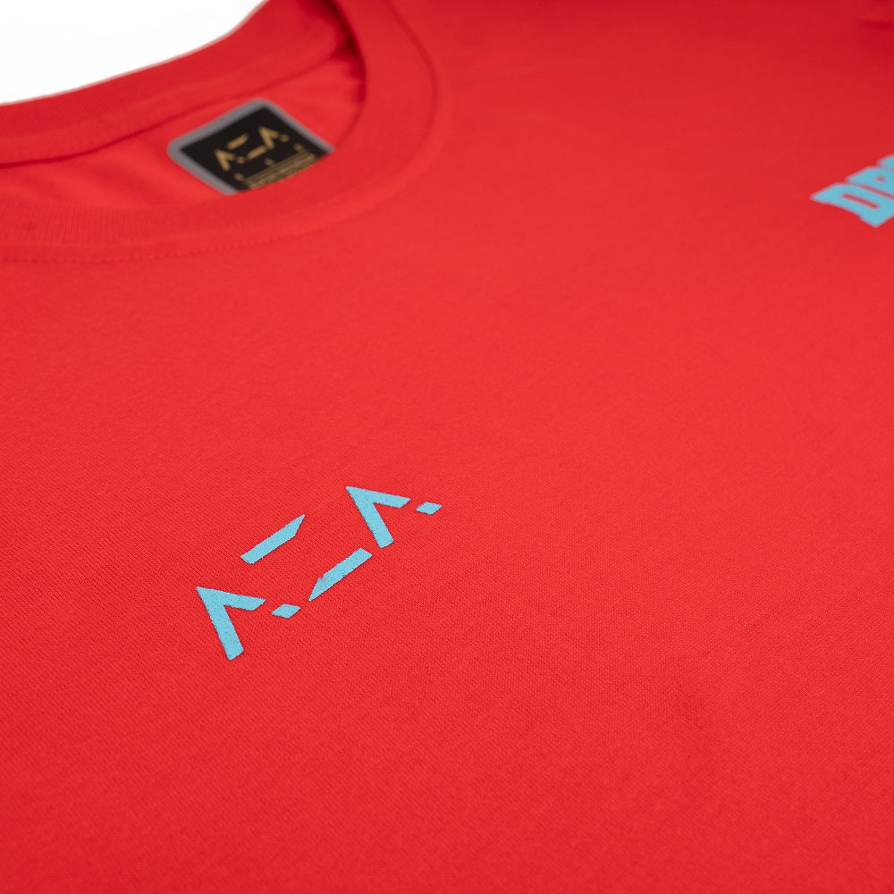 AZA x DBL T-Shirt Pro Basic Varsity Series - Red