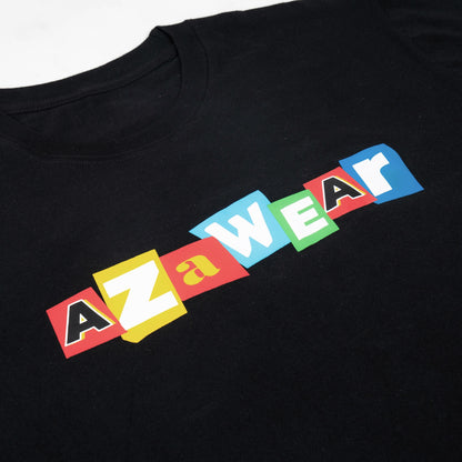 AZA T-Shirt Note Edition - Black