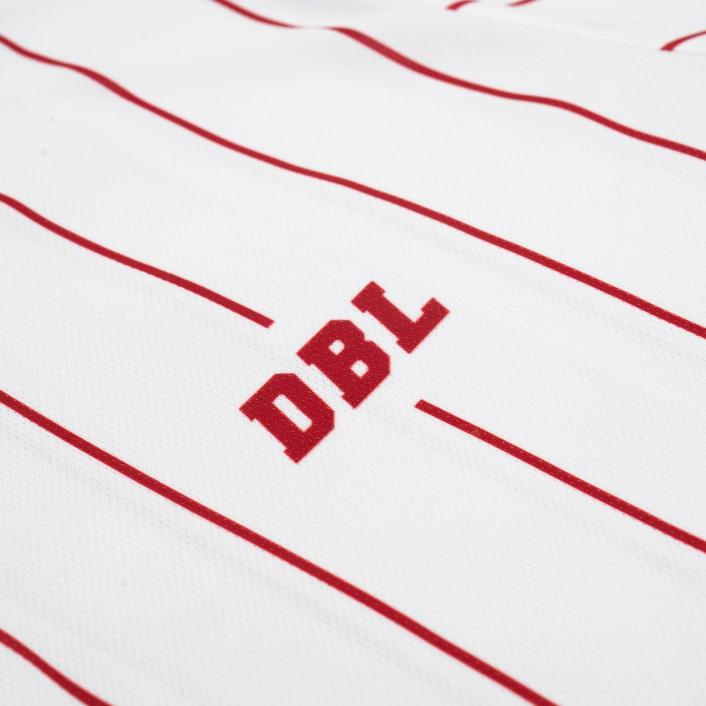 AZA x DBL Baseball Shirt Varsity Series - White / Red