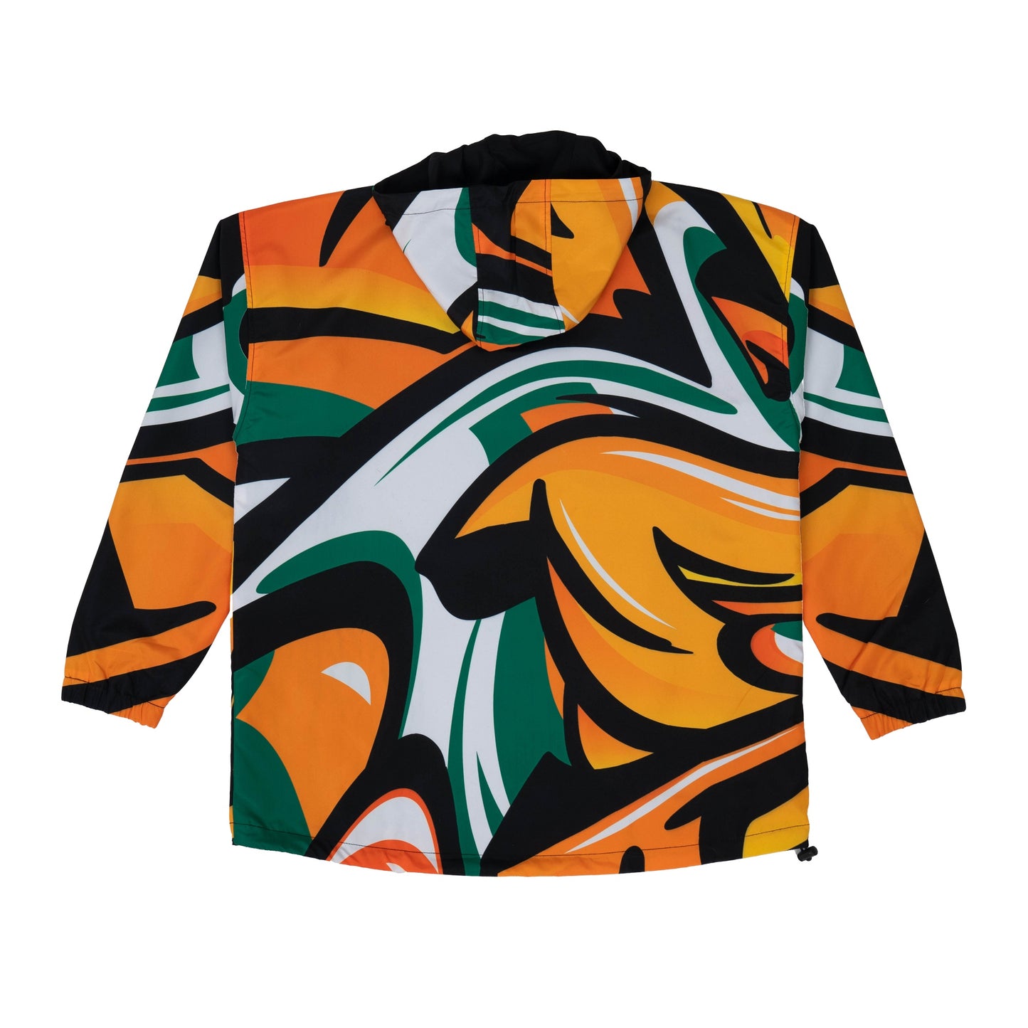 AZA Jacket Windbreaker Graffiti II - Yellow / Orange