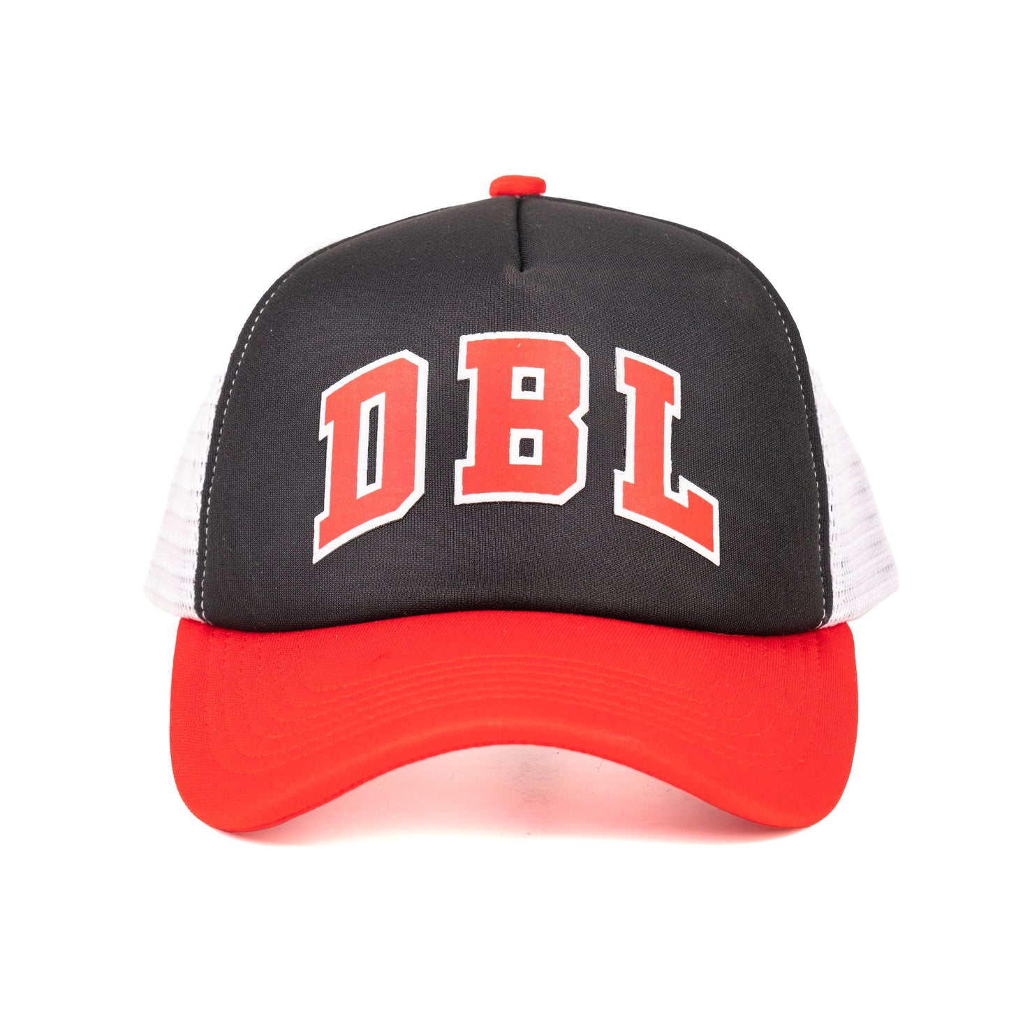 AZA x DBL Trucker Cap Varsity Series - Red/ Black