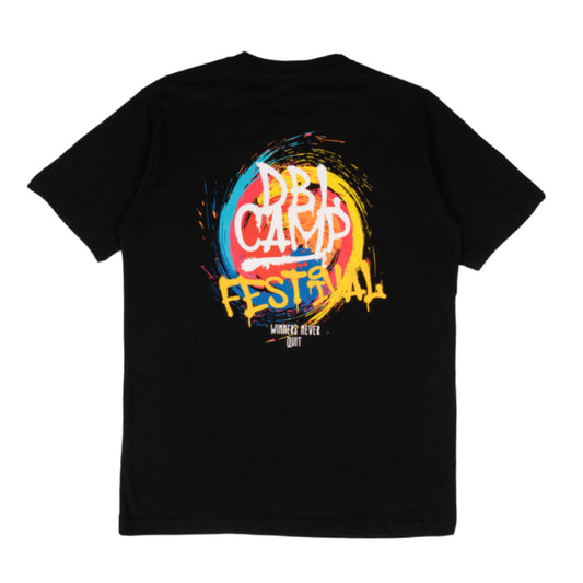 AZA x DBL Camp Edition Graffiti Ball T-Shirt - Black