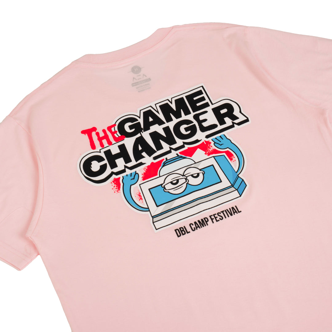 AZA x DBL Camp Edition Mural T-Shirt - Pink