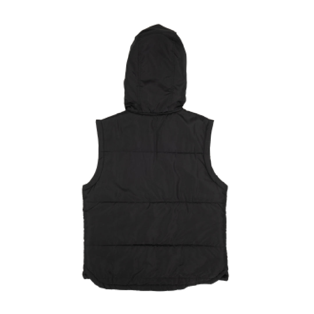 AZA Puffer Basic Vest - Black