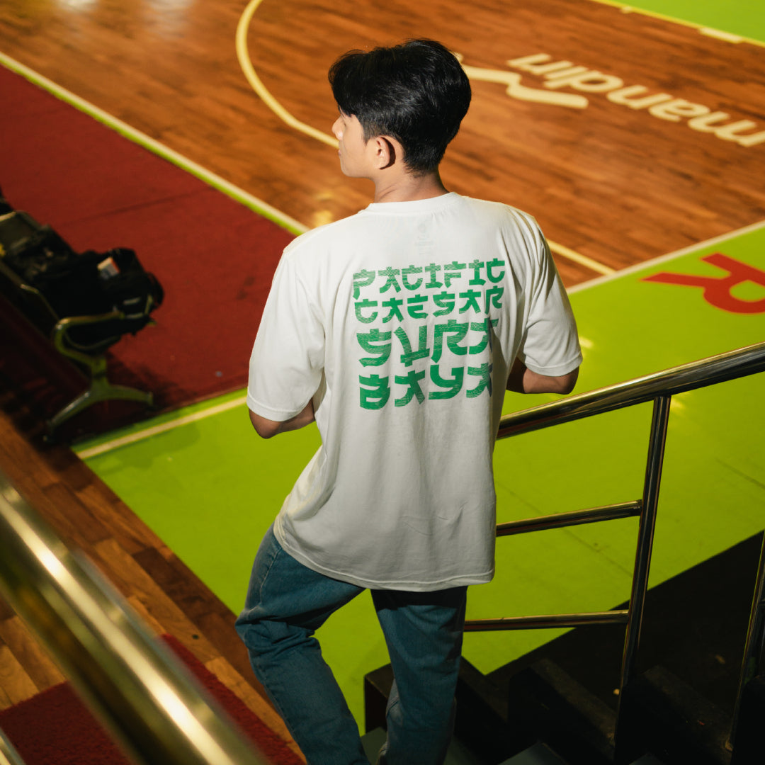 AZA Daffa Edition Oversize T-Shirt - Broken White