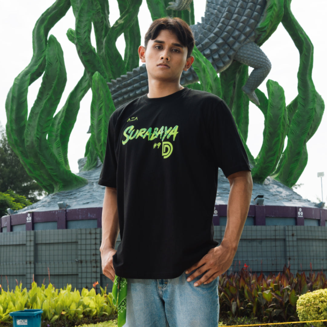 AZA Daffa Edition Oversize T-Shirt - Black