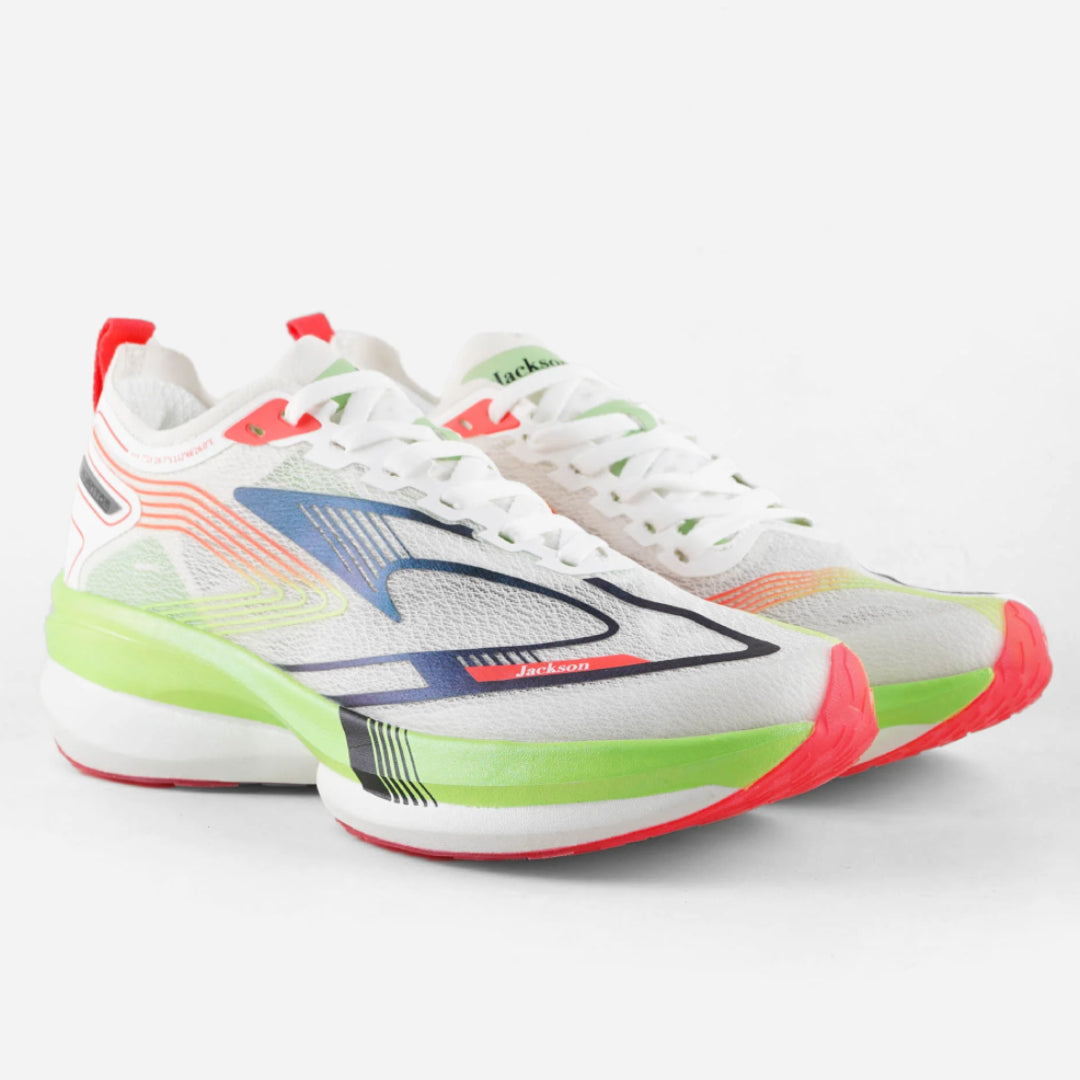 Jackson Phantom Running Shoes - White Green