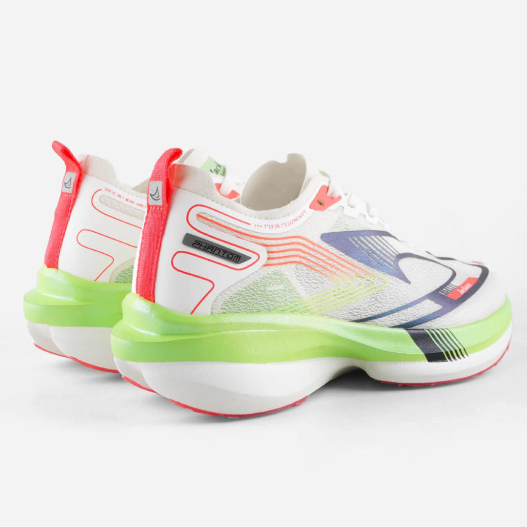 Jackson Phantom Running Shoes - White Green