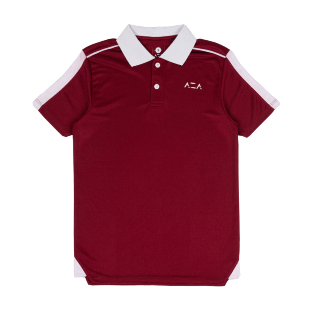 AZA Basic 2K25 Polo Maroon