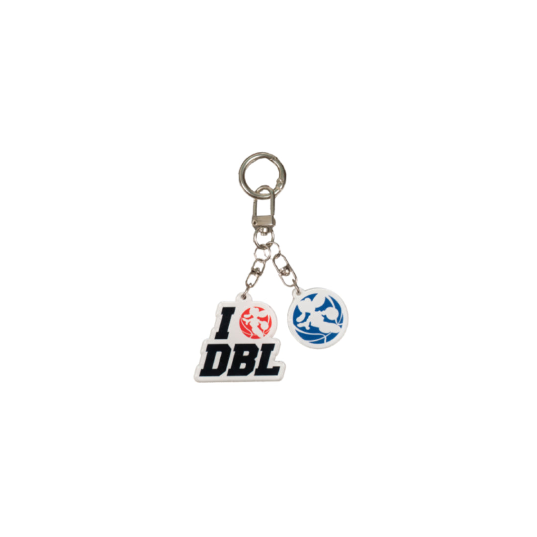 AZA I Love DBL Acrylic Keychain