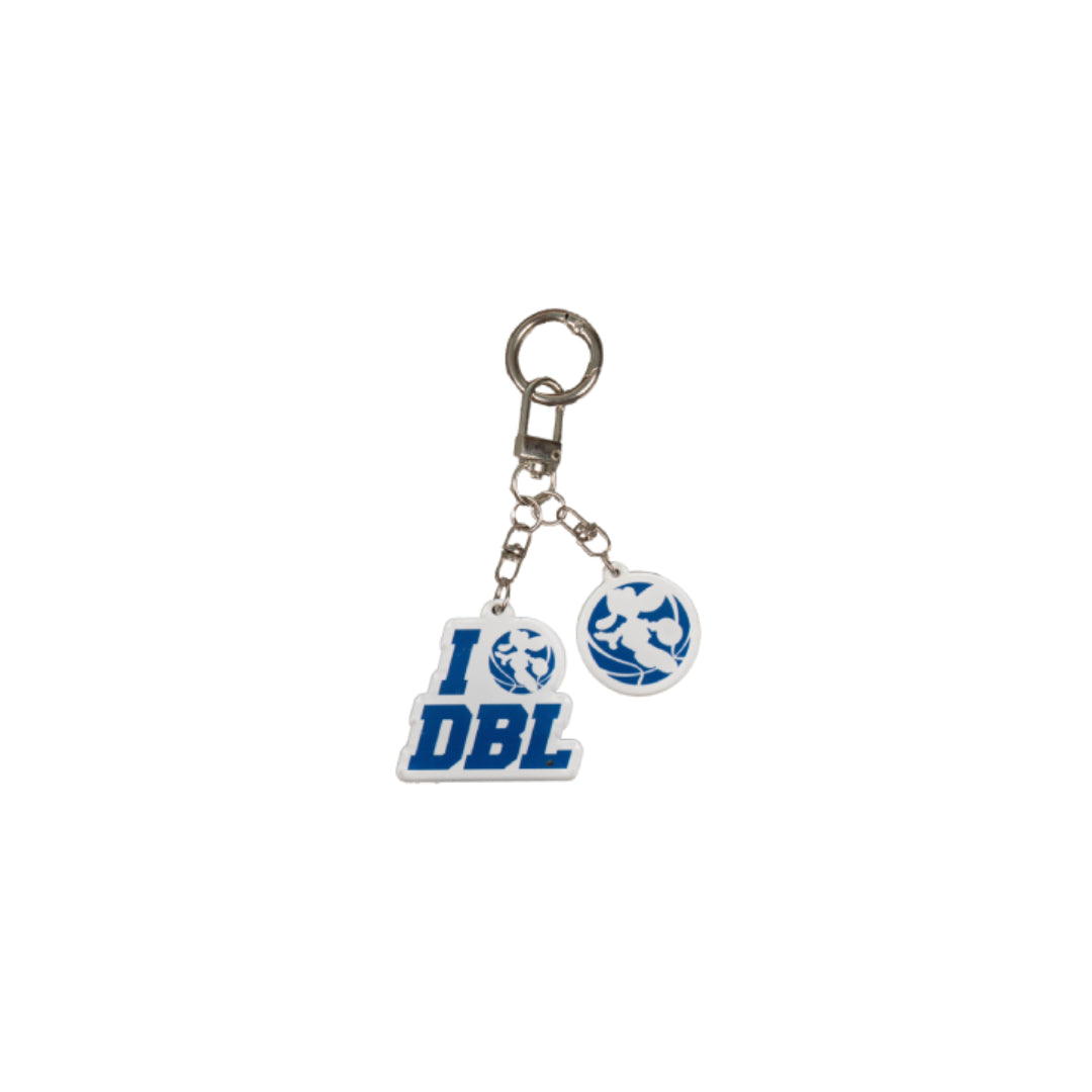 AZA I Love DBL Acrylic Keychain