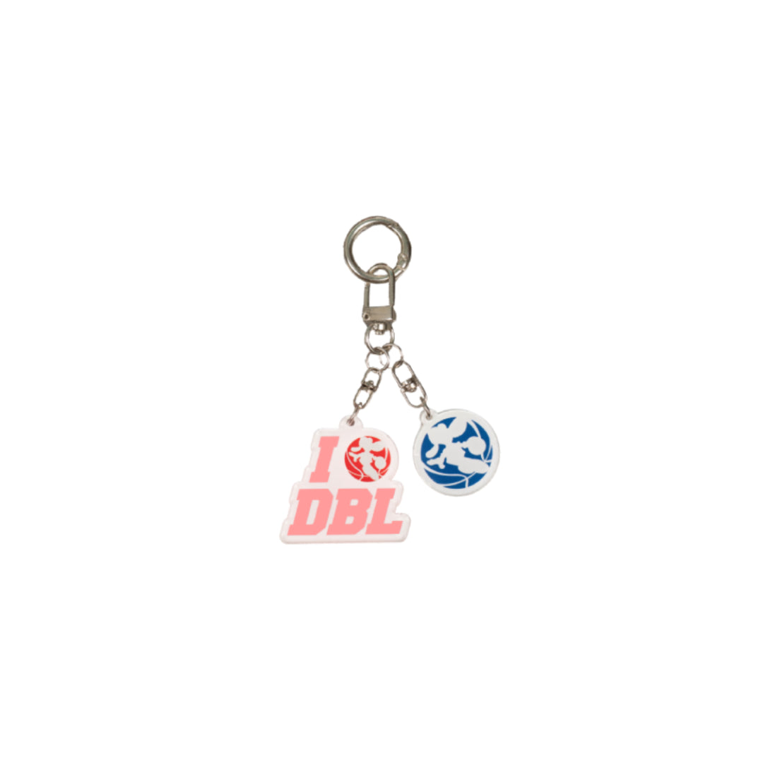 AZA I Love DBL Acrylic Keychain