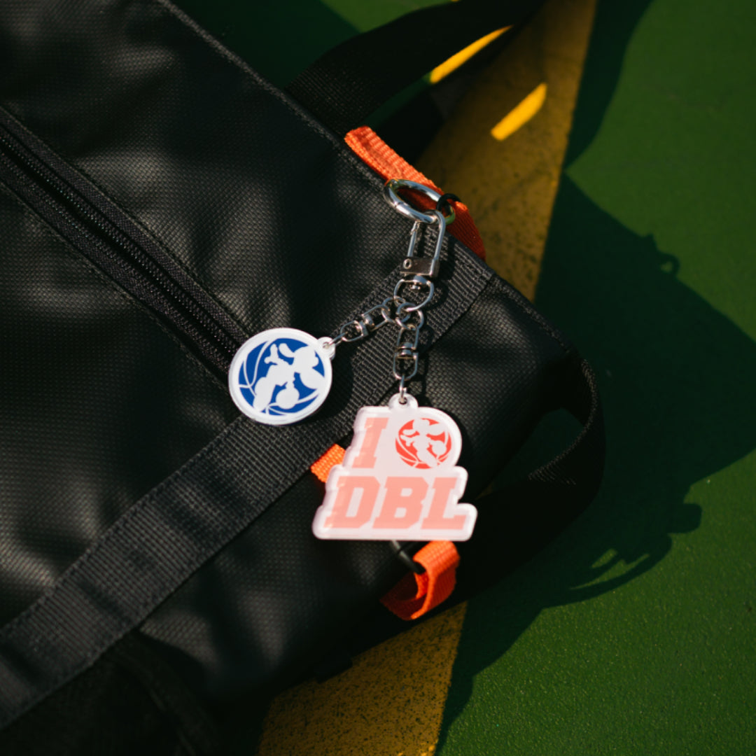 AZA I Love DBL Acrylic Keychain