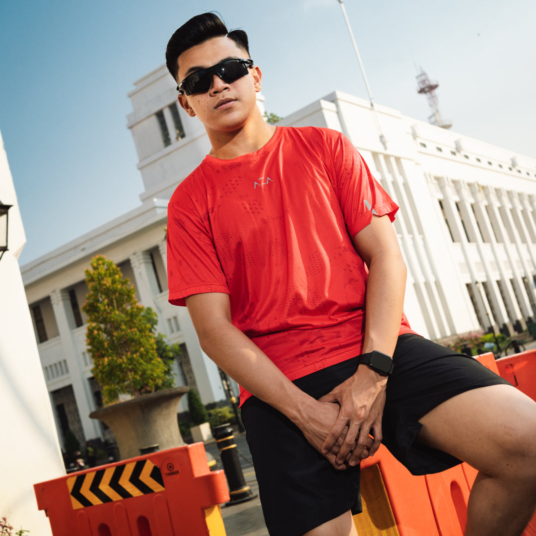 AZA One Nation Independence Day Jersey - Red