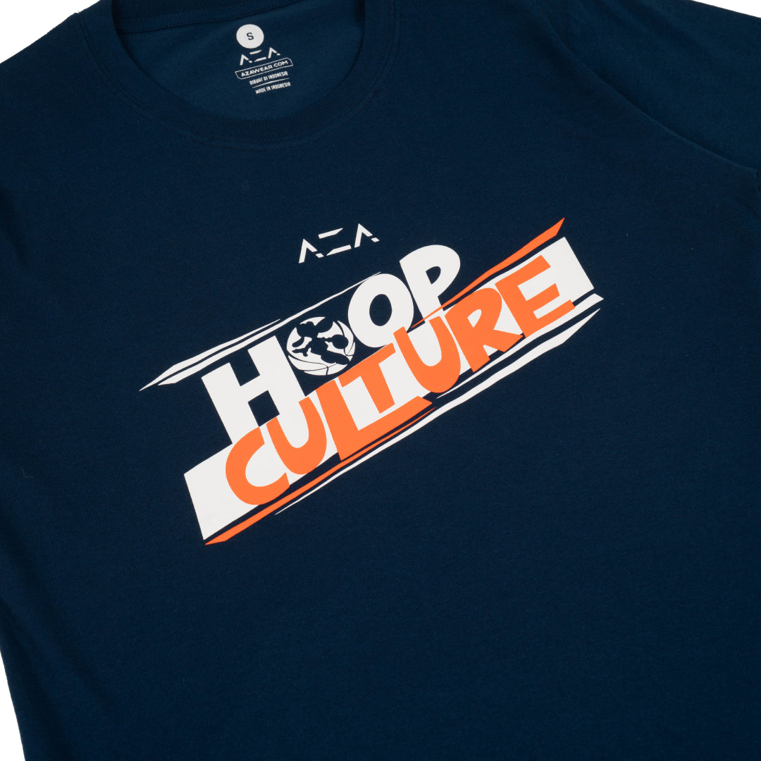 AZA x DBL Hoop Culture T-Shirt - Navy