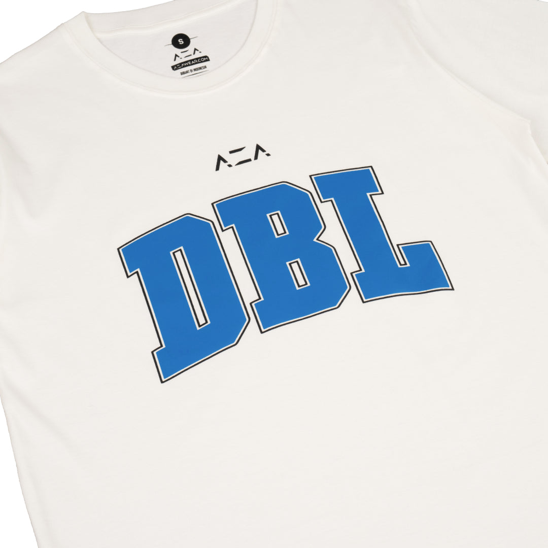 AZA x DBL Classic Varsity T-Shirt - White