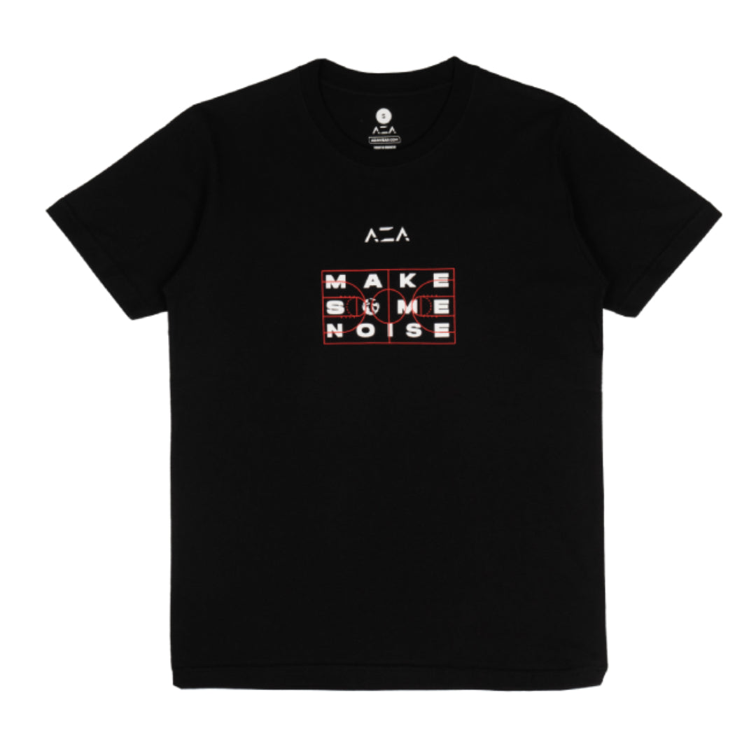 AZA x DBL Make Some Noise T-Shirt - Black