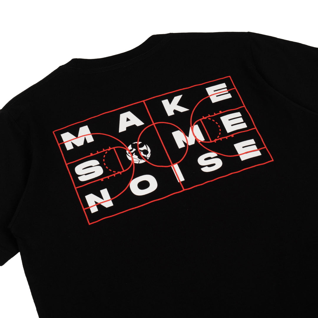 AZA x DBL Make Some Noise T-Shirt - Black