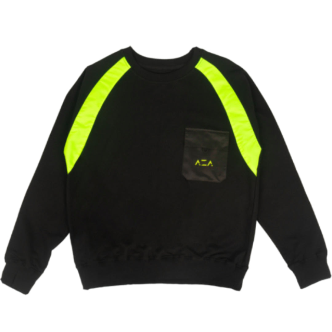 AZA Combination Pocket Crewneck Jacket