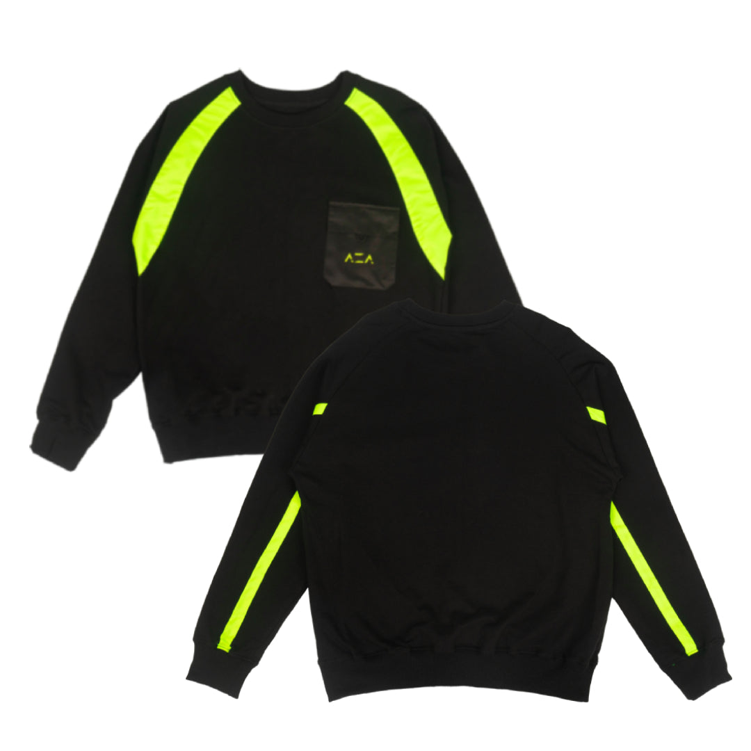 AZA Combination Pocket Crewneck Jacket