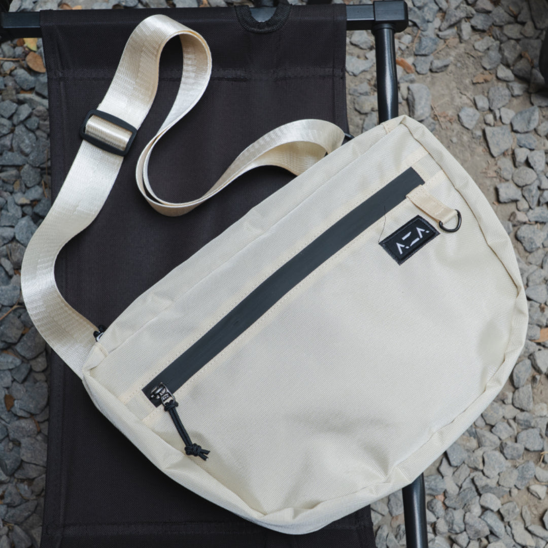 AZA Cresent Essentials Sling Bag - Beige