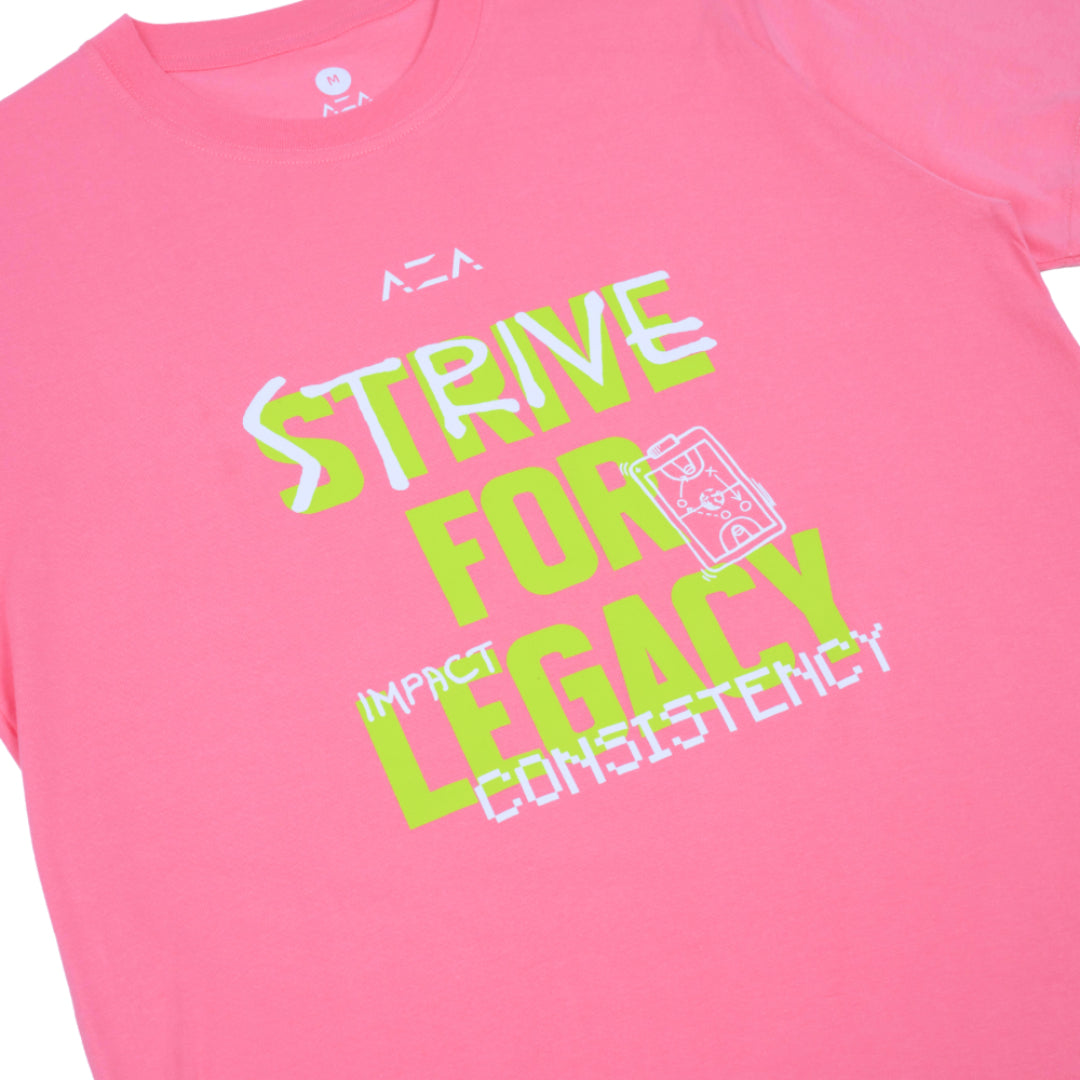 AZA x DBL Strive For Legacy T-Shirt - Pink