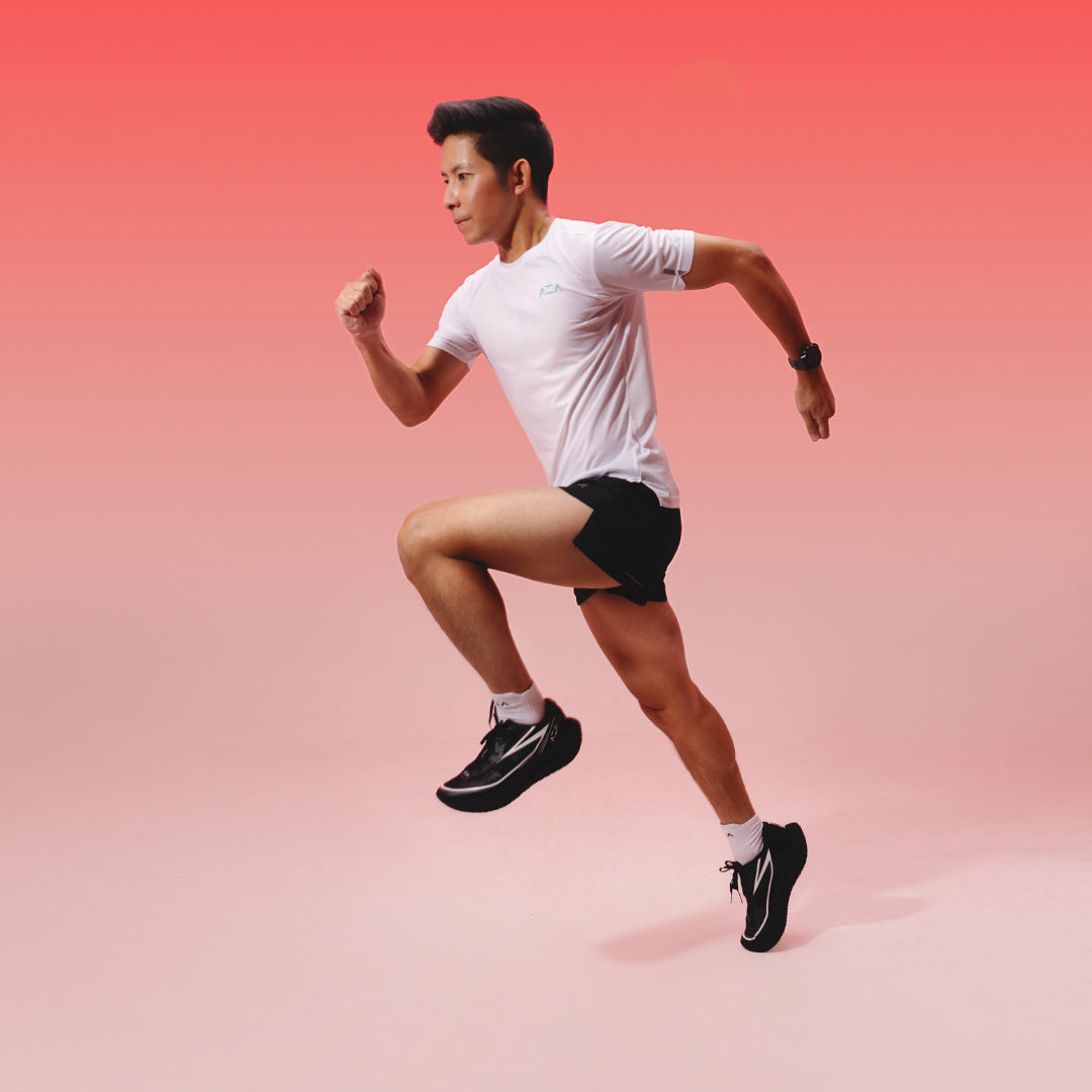 AZA RUN 1 Pygmalion Black Rocket Running Shoes