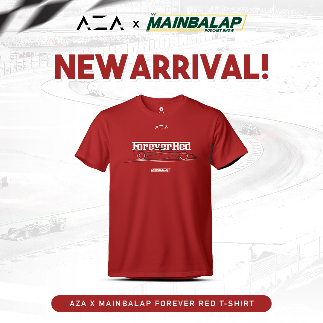 AZA x Mainbalap Forever Red T-Shirt - Red