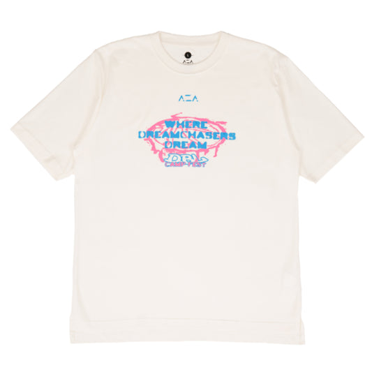 AZA x DBL  Edition Dreamchasers Oversize T-Shirt - Off White