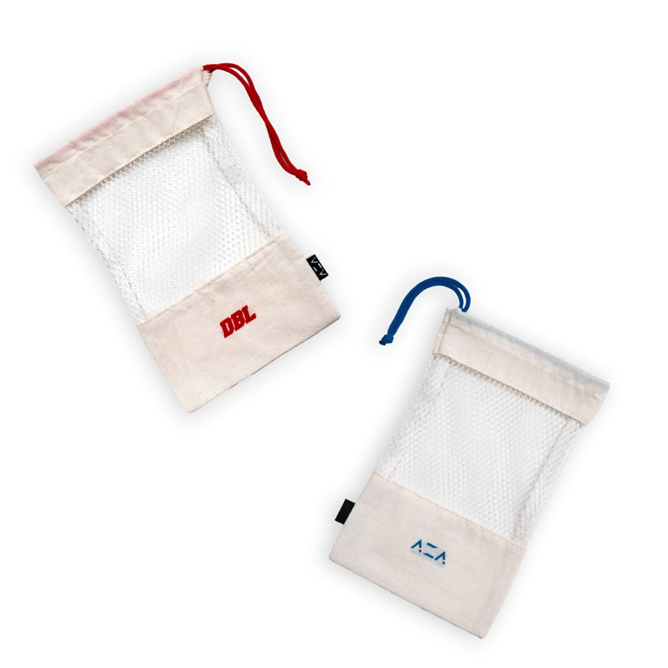 AZA x DBL Pouch Mesh Drawstring Varsity Series