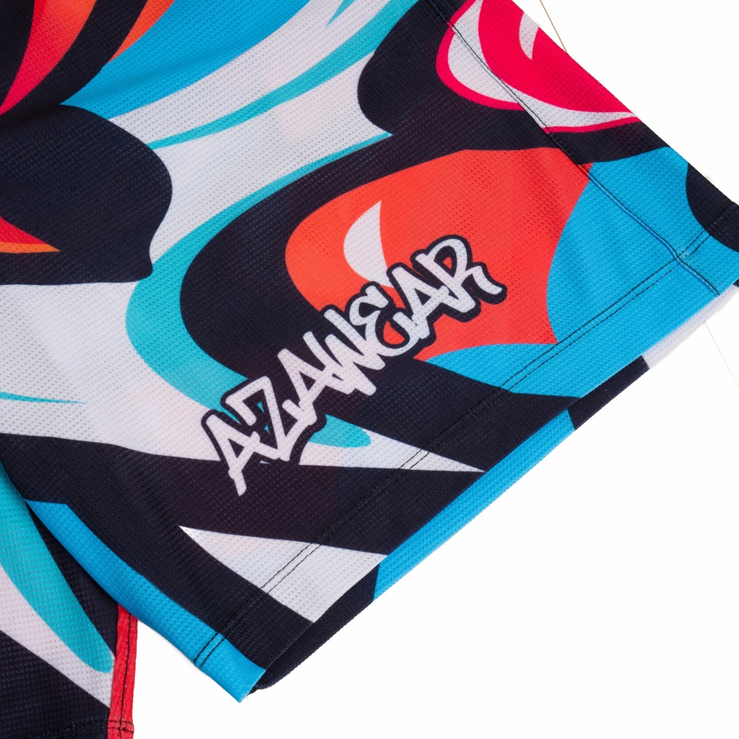 AZA Jersey Basketball Set Graffiti II Edition - Red