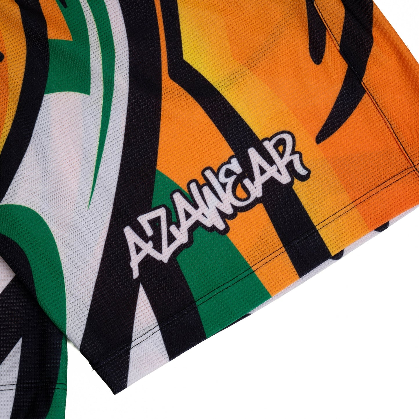 AZA Jersey Basketball Set Graffiti II Edition - Yellow