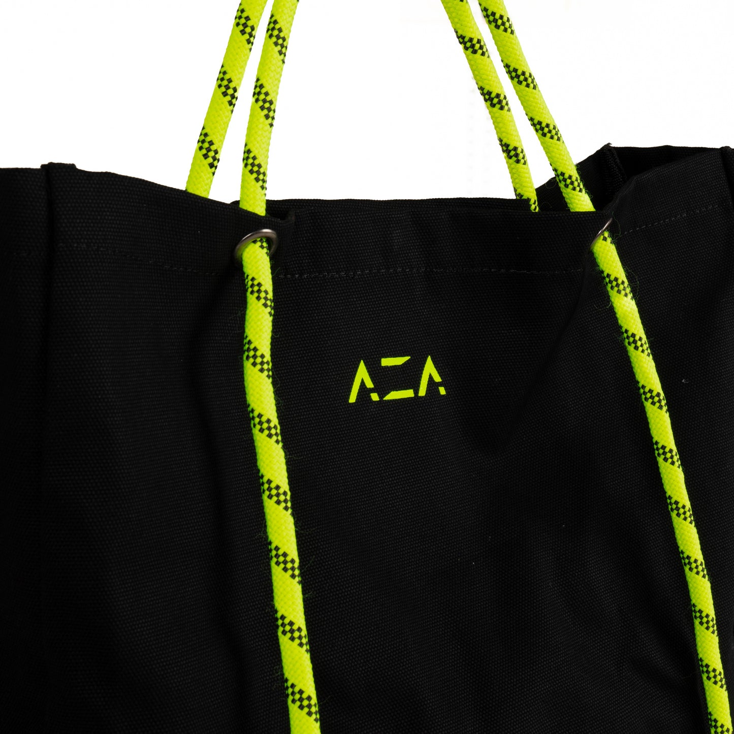 AZA Totebag Puff Series - Black Neon