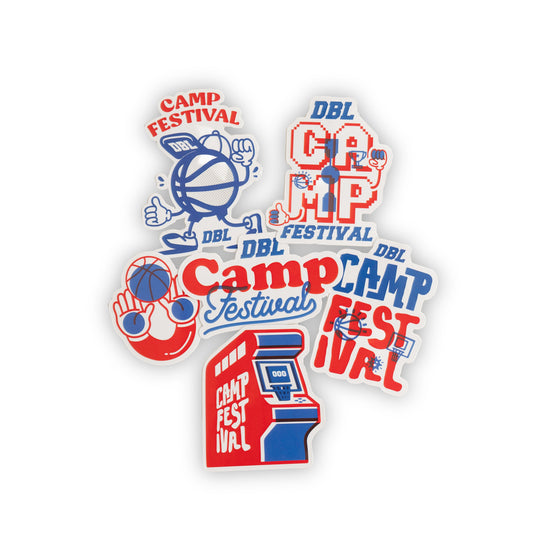 AZA x DBL Camp 24 Series Sticker Pack