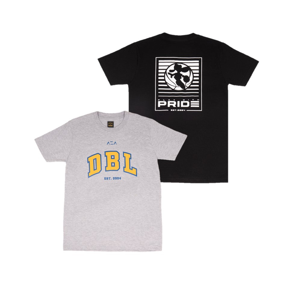 AZA x DBL T-Shirt Varsity Series EST 2004 - Black