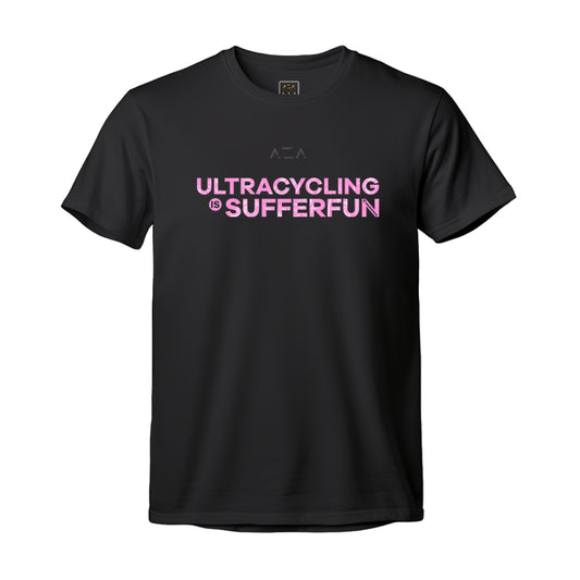 AZA x Mainsepeda Ultracycling T-shirt - Black