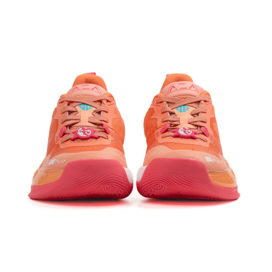 AZA DBL Play Circus Basketball Shoes - Coral Apricot