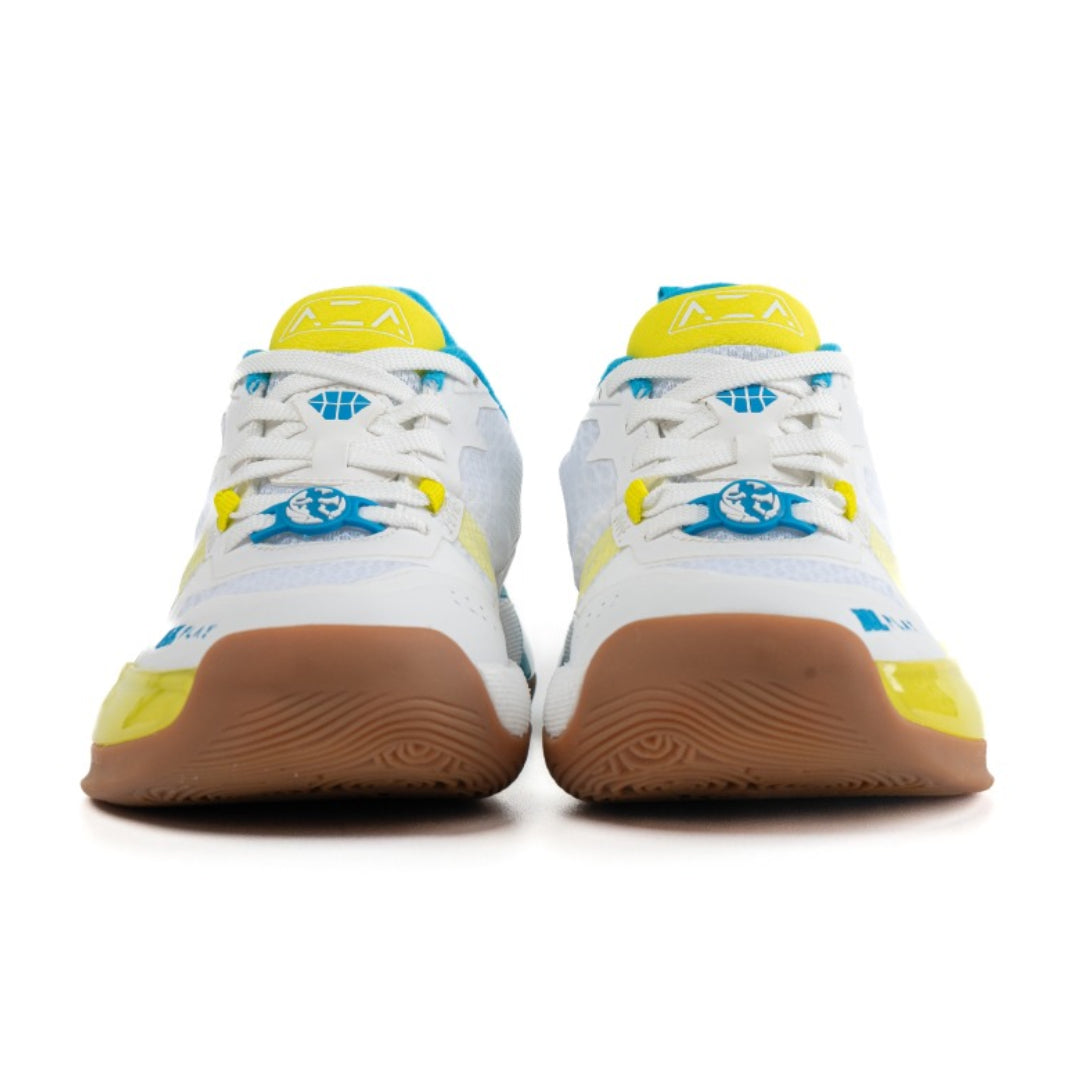 AZA DBL Play Pick N' Pop Basketball Shoes - White
