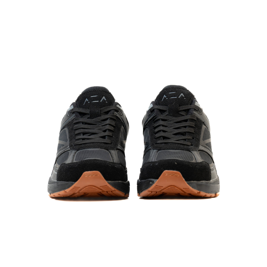 AZA Neo Classic Academic Shoes - Black Grey