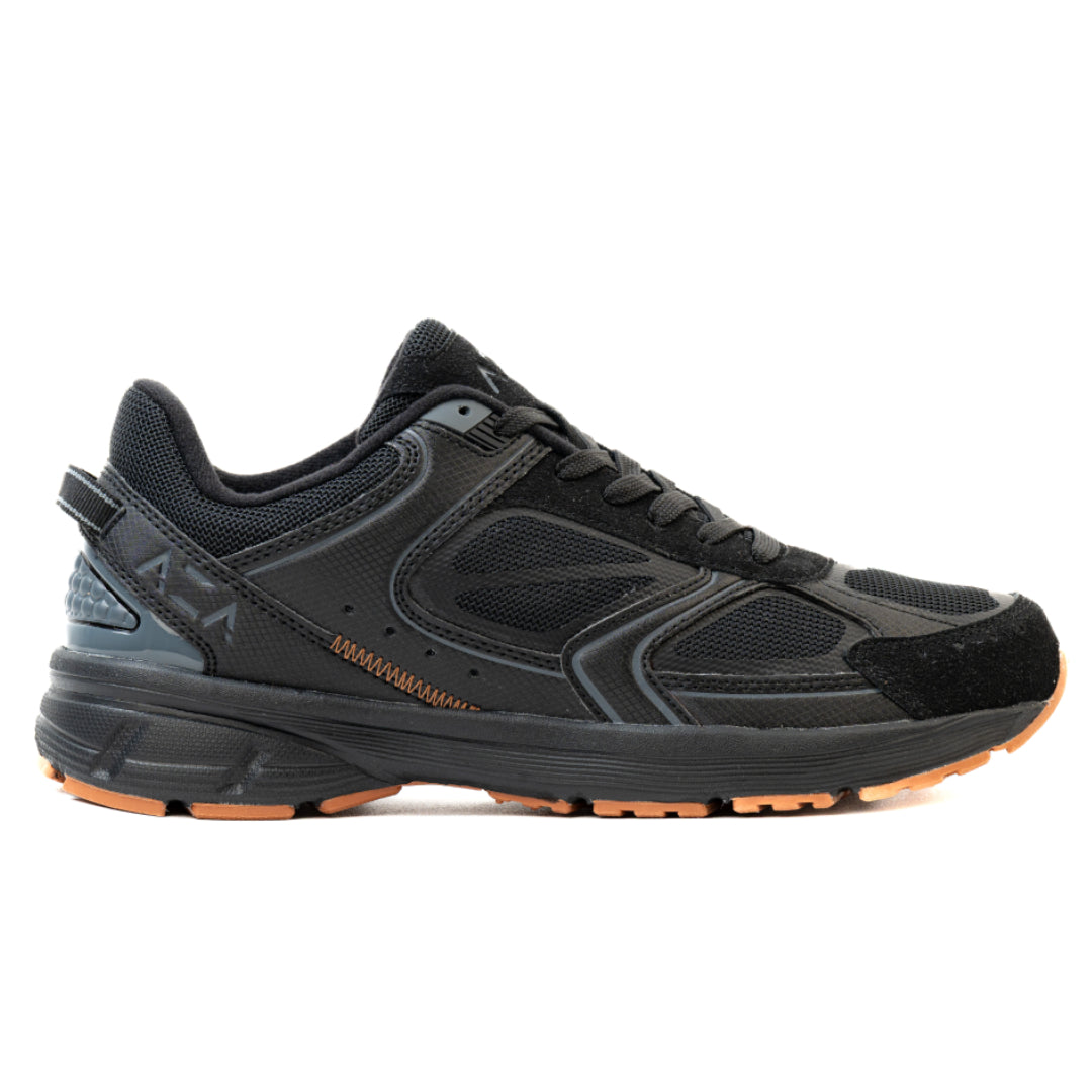 AZA Neo Classic Academic Shoes - Black Grey