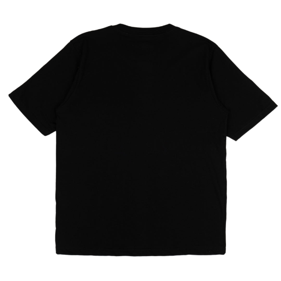 AZA Basic Pocket Combination Oversize T-Shirt - Black