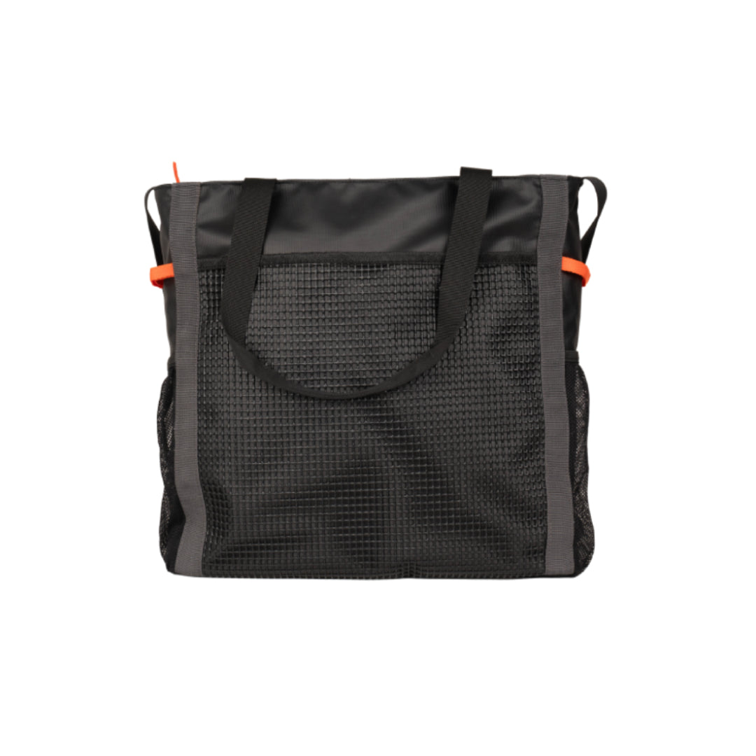 AZA Utility Retro Tote Bag - Black