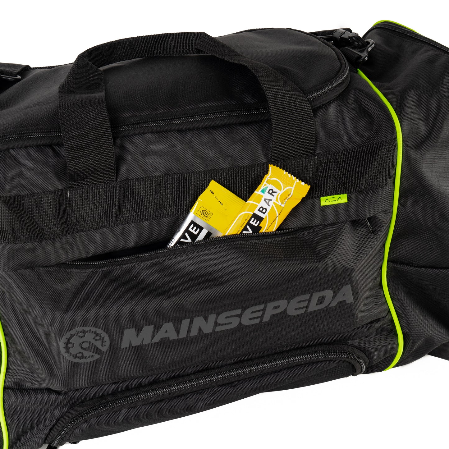 AZA x MAINSEPEDA Cycling Gymbag Safety First Edition